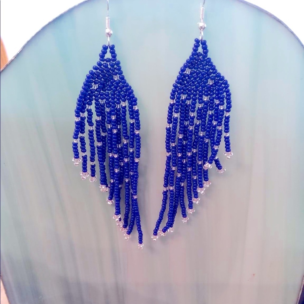 Fringe earrings